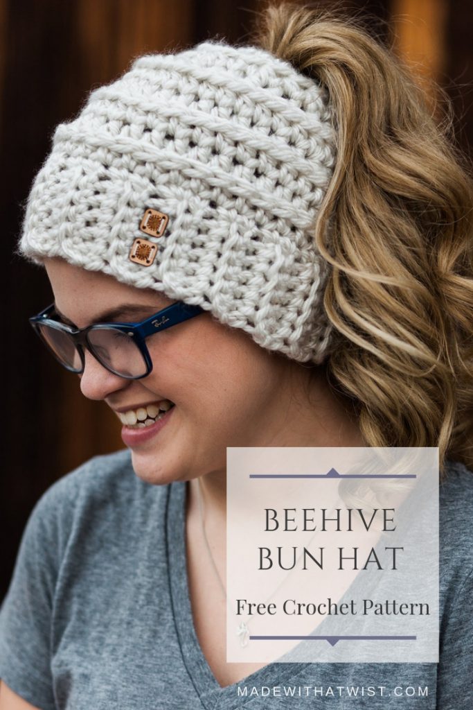 Monogram Messy Bun Beanie Headband – KK's