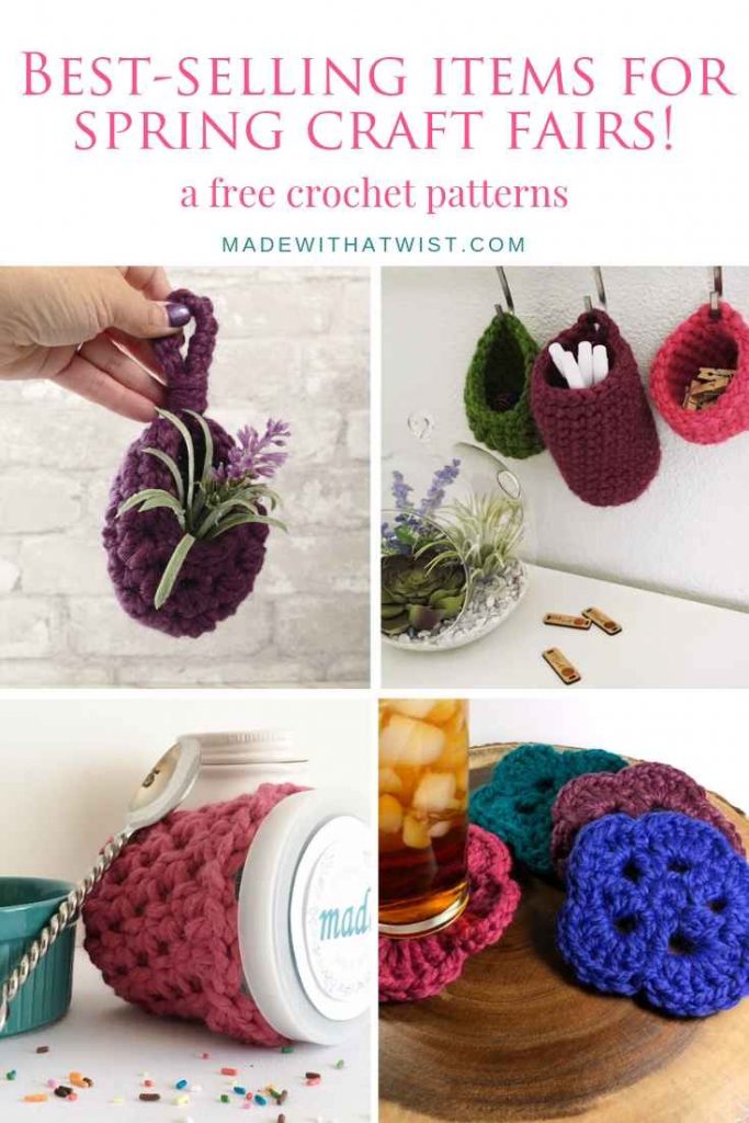 8 In Demand Crochet Items For Summer Craft Fairs Made With A Twist