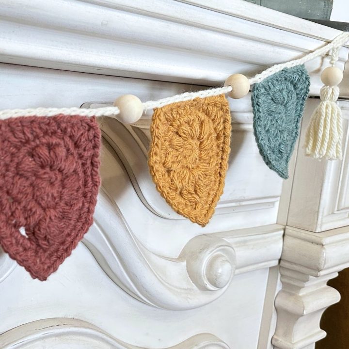 Image for Golden Harvest Pennants: A Fall Crochet Garland