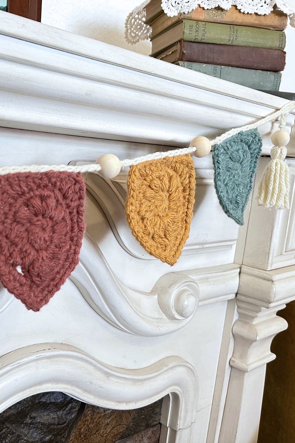 Free Fall Crochet Garland Pattern: Golden Harvest Pennants