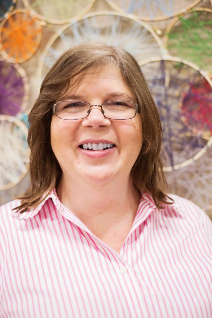 Photo of guest designer Mary Beth Temple from Hooked for Life
