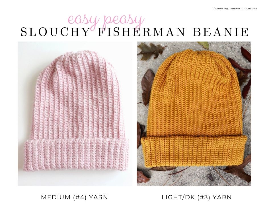 crochet fisherman hat pattern