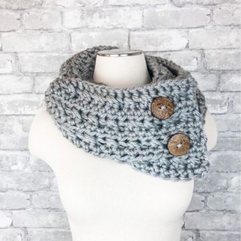 Image for Jolie Chunky Button Scarf