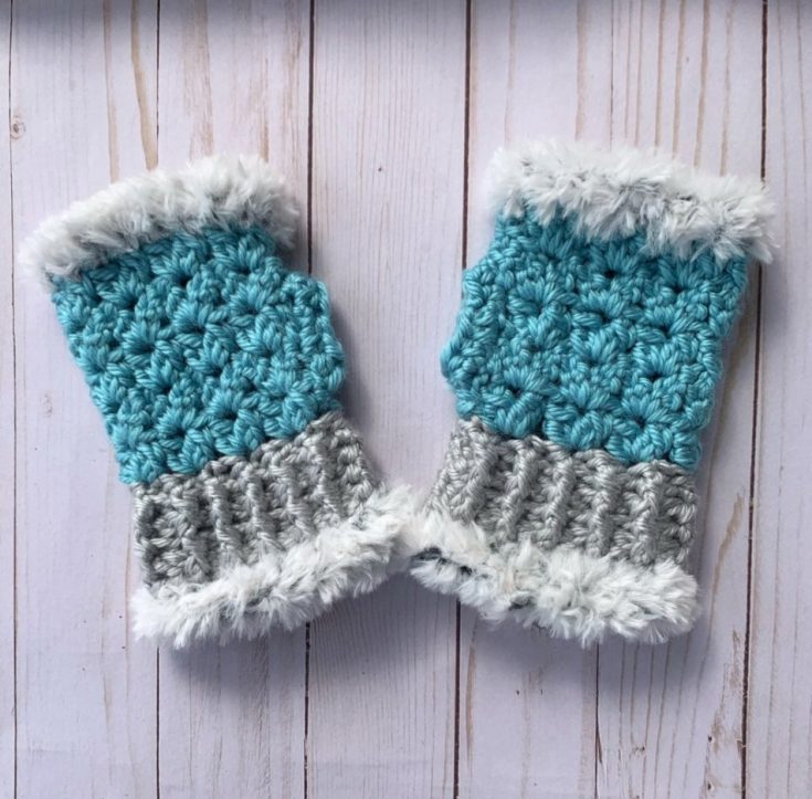 Image for Fingerless Gloves Crochet Pattern