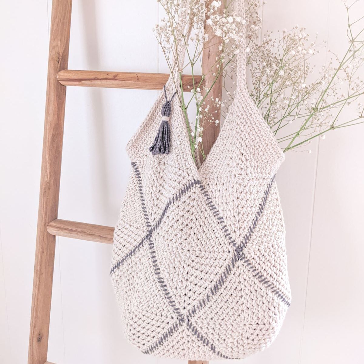 Image for Crochet Granny Square Bag