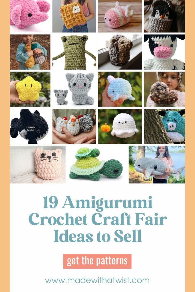 19 Amigurumi Crochet Ideas to Sell - Made with a Twist