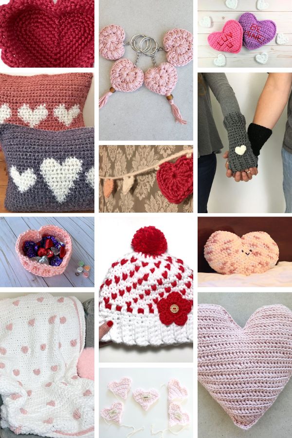 12 Valentine Crochet Items to Sell